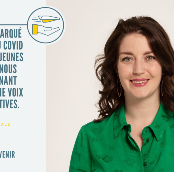 Les jeunes ne doivent pas payer la crise du COVID