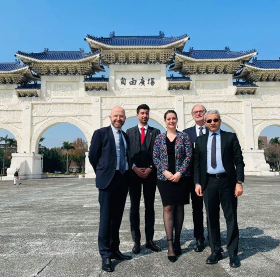 Voyage diplomatique à Taïwan