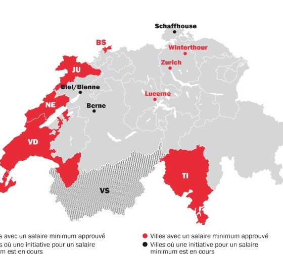 Lancement du référendum pour défendre les salaires minimums cantonaux